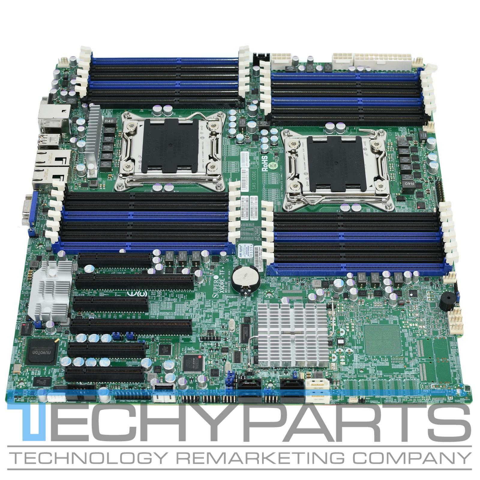 Supermicro X9DRE-TF+ Dual LGA2011 Intel C602J 2x 10GbE EE-ATX Server Motherboard