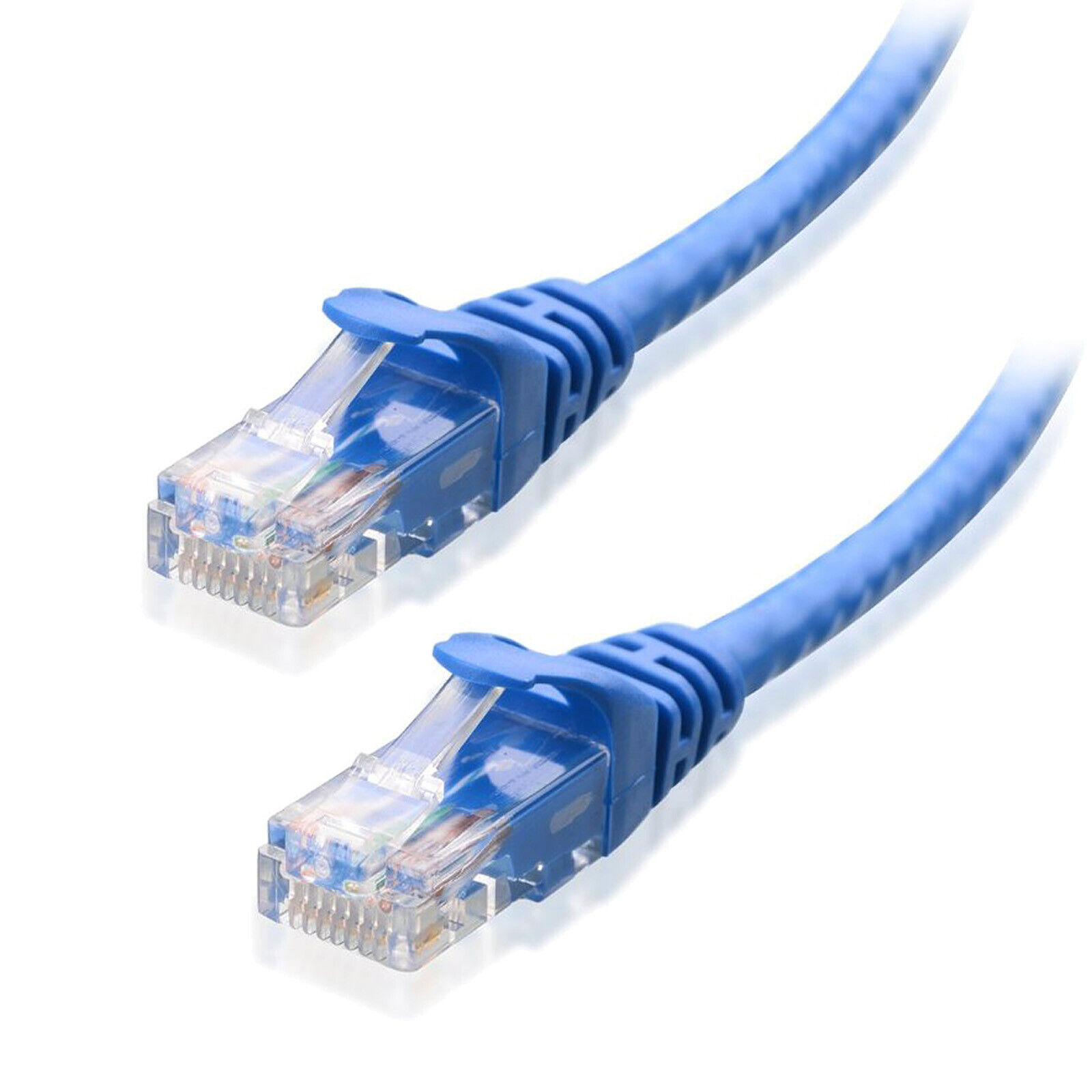 Long/Short RJ45 Cat6 Cat5e Ethernet Lan Patch Cable - from 6Ft to 100Ft Lot
