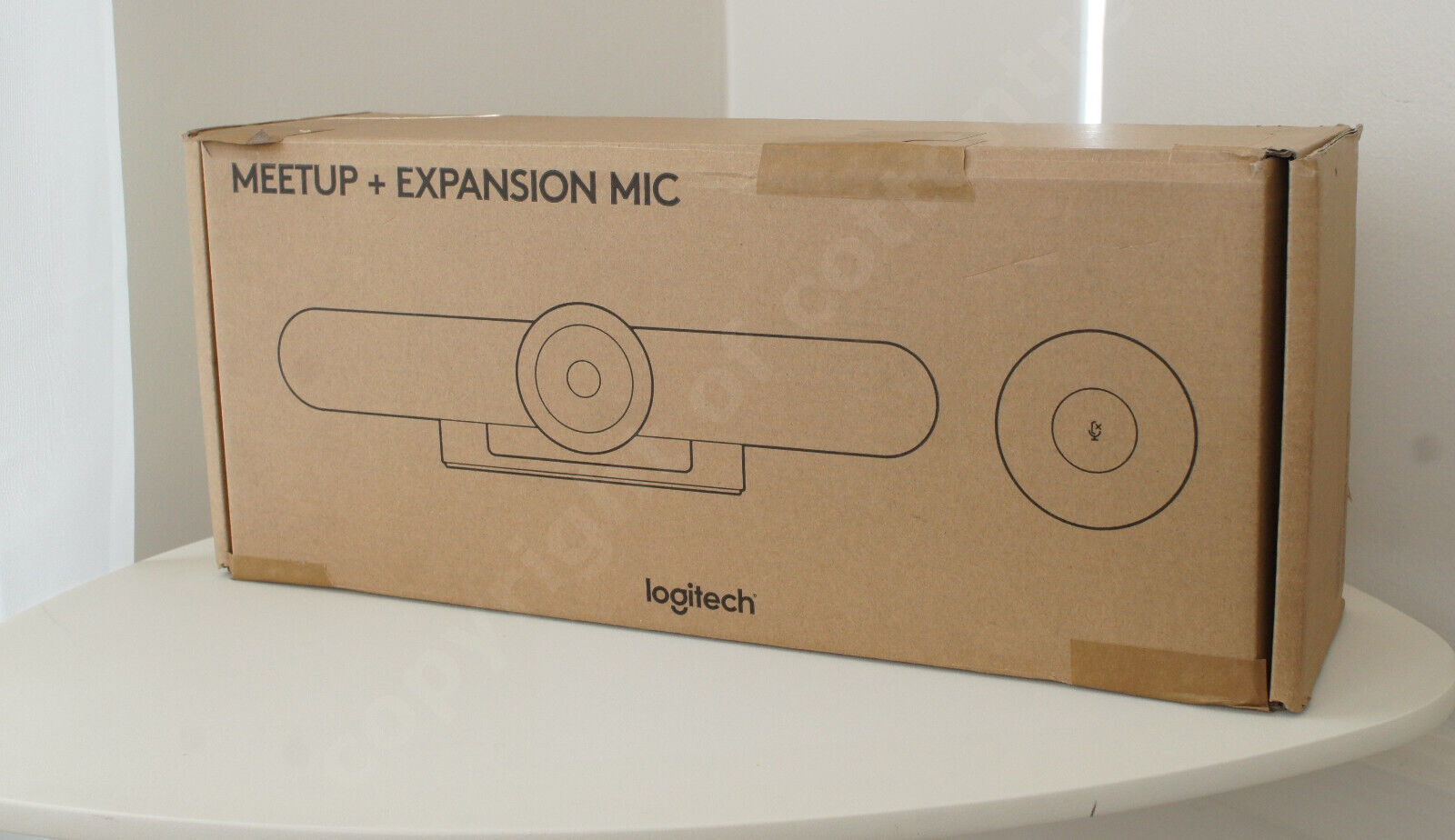 New Logitech MeetUp 4K Video Conference Cam + Expansion Mic Bundle 960-001201