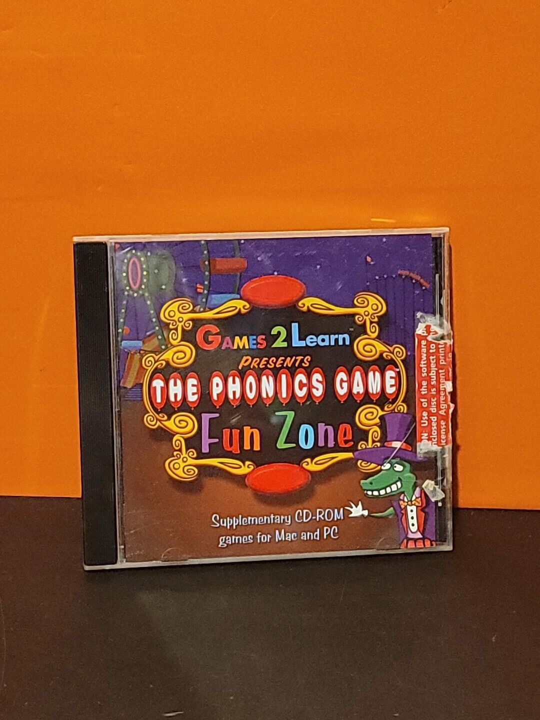 The Phonics Game: Fun Zone (Windows PC MAC CD, 1998)