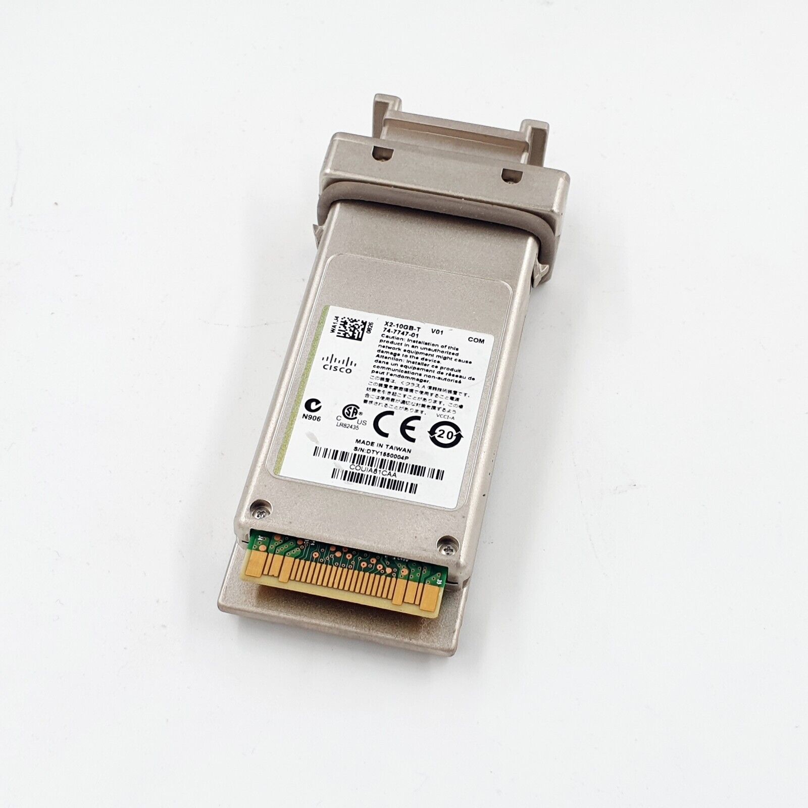 Genuine Cisco X2-10GB-T 10GBASE-T X2 Module 74-7747-01