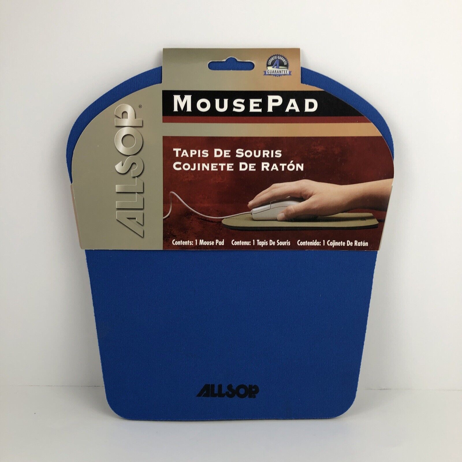 ALLSOP Mousepad blue 9 INCH BY 10 INCH