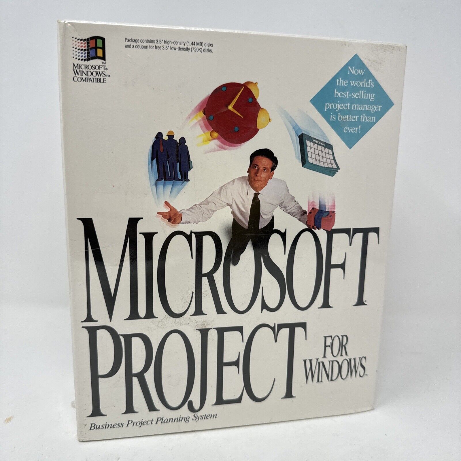 MICROSOFT PROJECT 3.0 3.5 FOR WINDOWS SEALED SYSTEM sealed