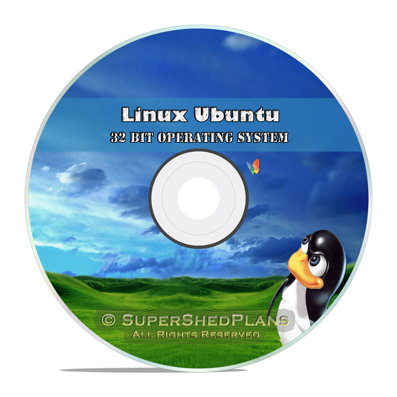 Linux Ubuntu 32 Bit 2017 Operating System DVD 17.04, Easy Windows Replacement OS