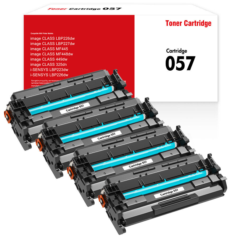 Toner Cartridge 057H Compatible With Canon 057 ImageCLASS MF445dw MF449dw Lot