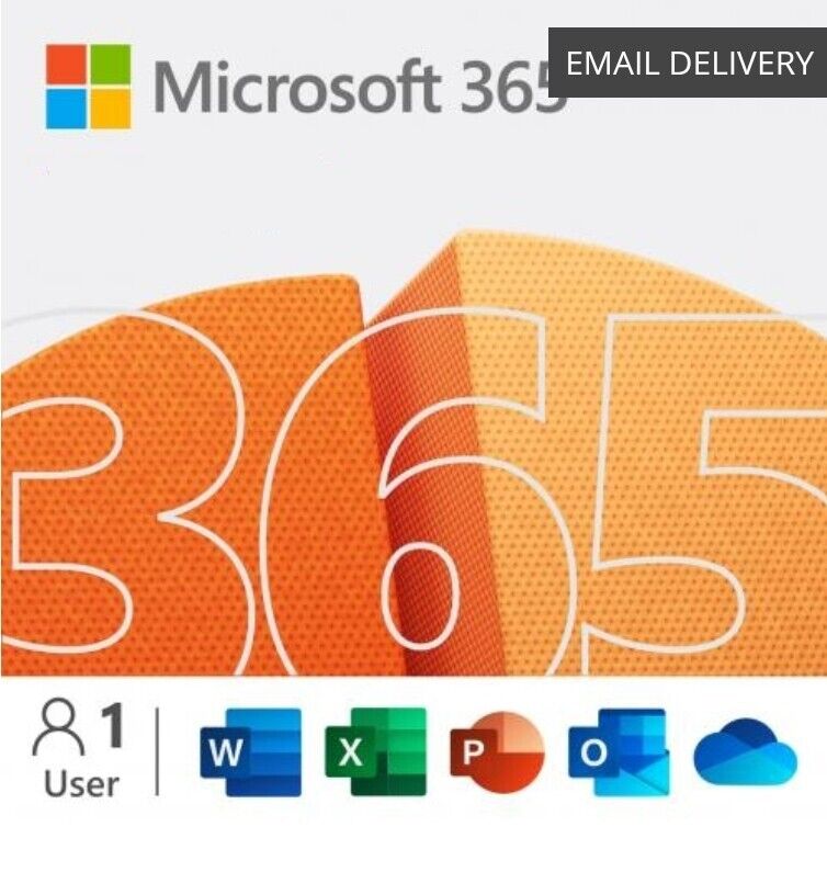 Microsoft Office 365 - 1TB OneDrive cloud storage  - 12 Months