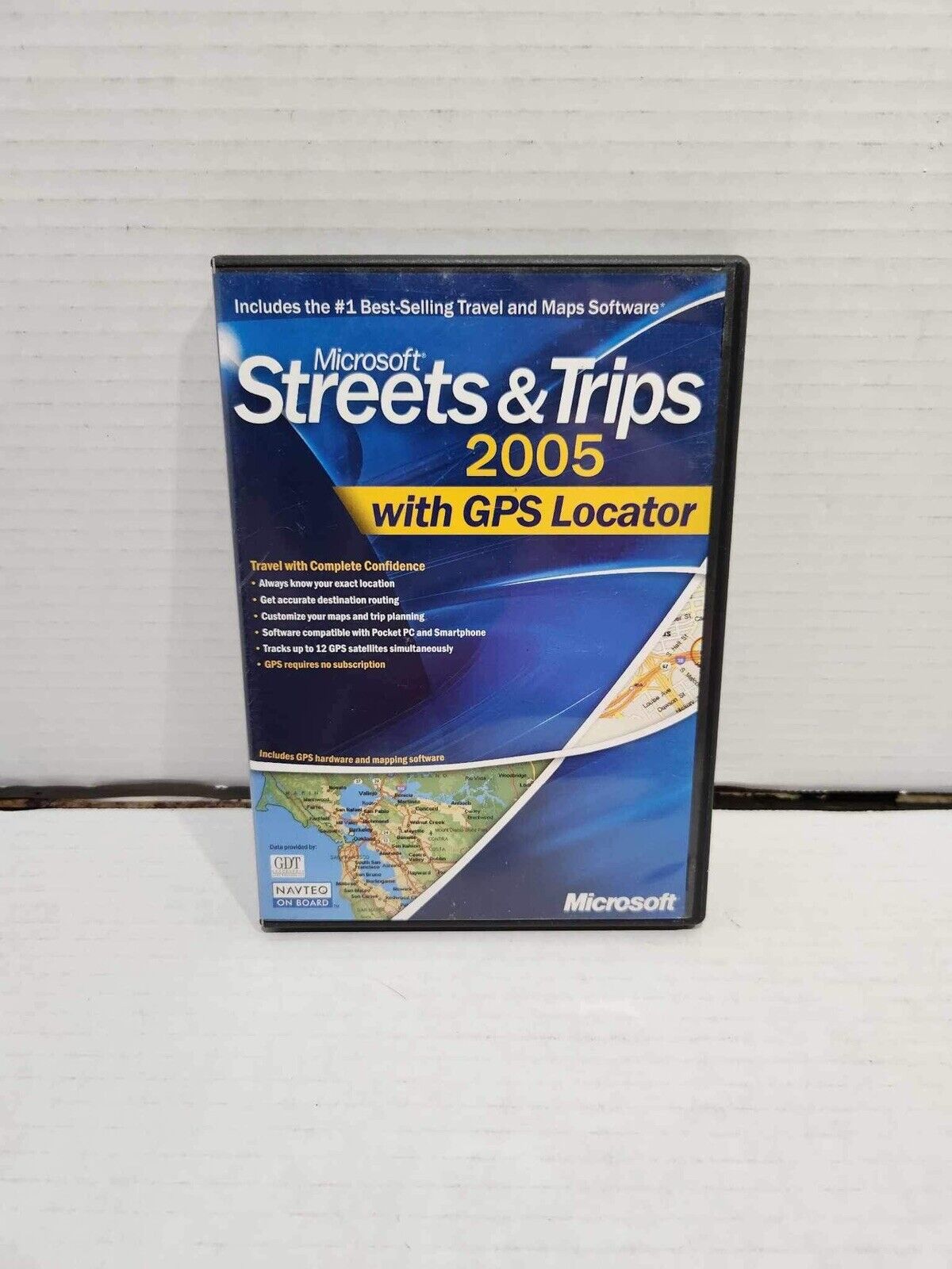 Microsoft Streets and Trips 2005 | For Windows XP. Software only