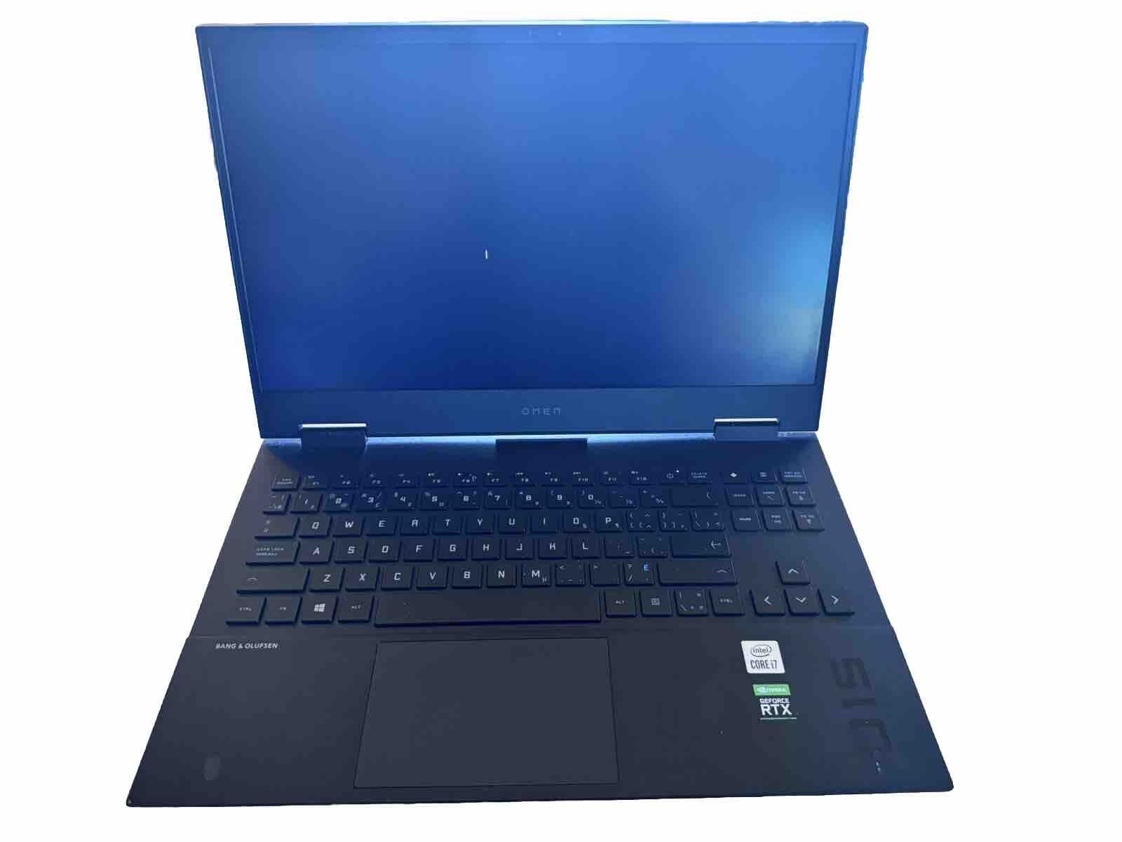HP Omen 15” Gaming Laptop Intel Core  i7-10750H 2.60GHz 512GB SSD 16GB Ram