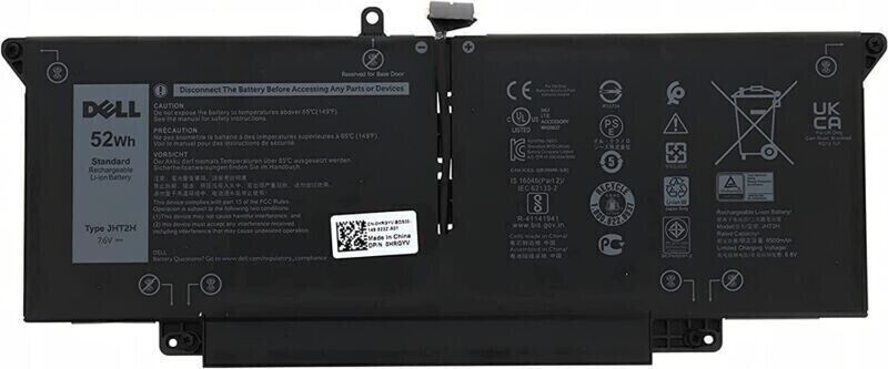 NEW OEM 52WH JHT2H Battery  For Dell Latitude 7410 7310 HRGYV 4V5X2 009YYF Y7HR3