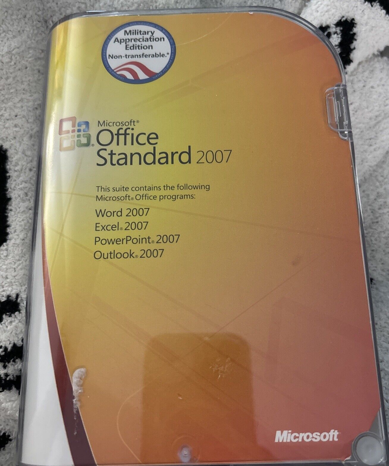 Microsoft Office Standard 2007 Military Appreciation Edition W/ Product Key