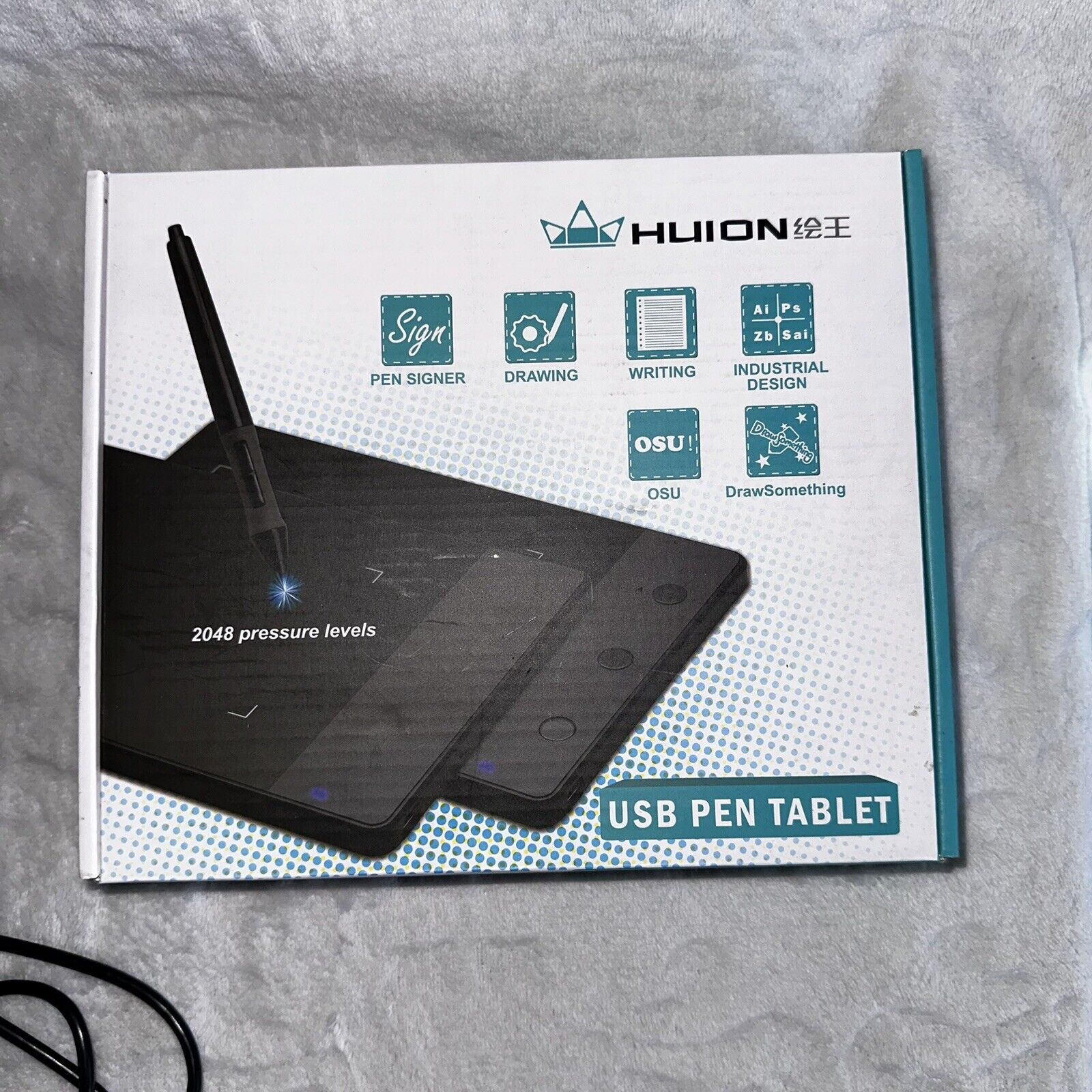 Huion H420 Graphics Drawing, Writing, Signing USB Pen Tablet.