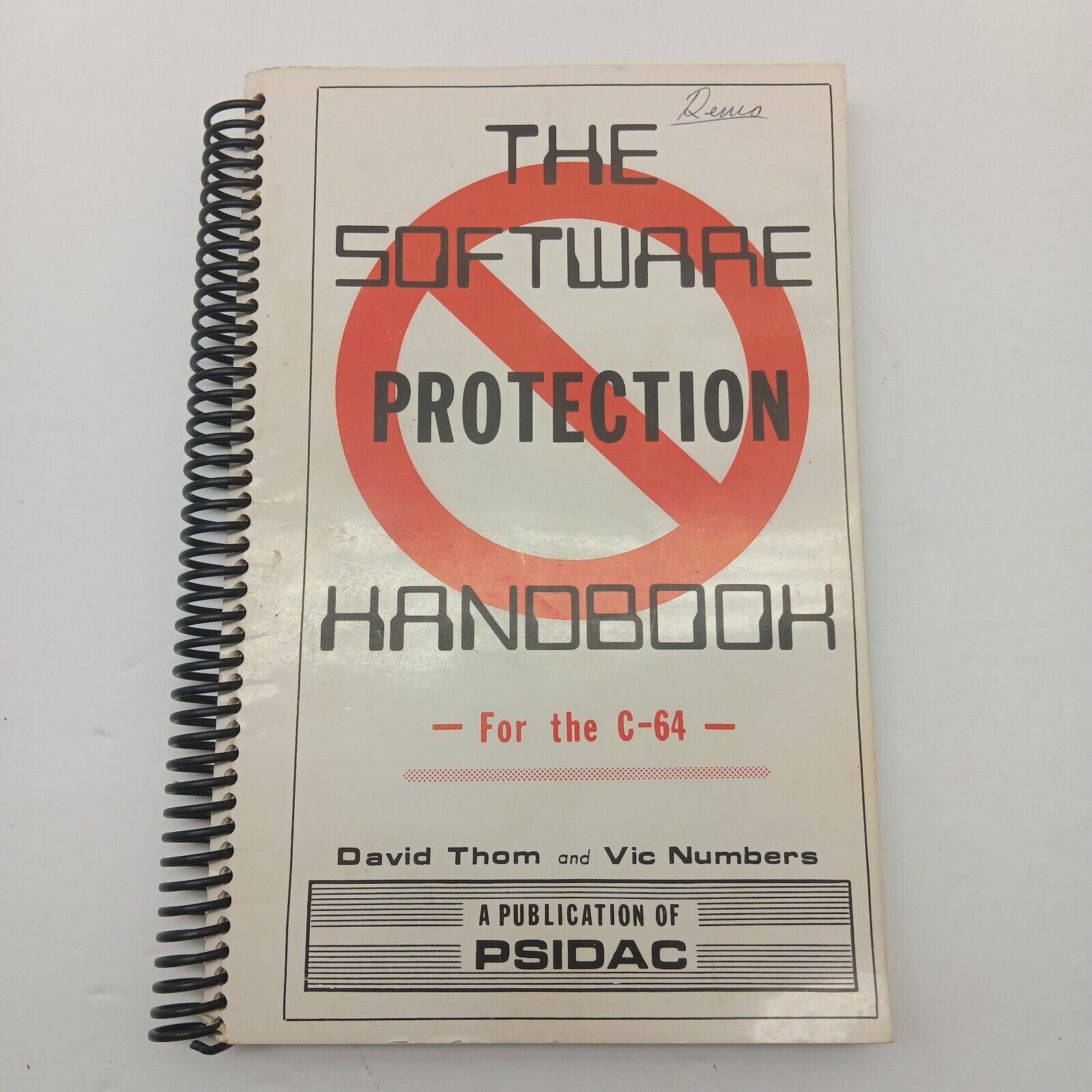 Vintage Software Protection Handbook For Commodore 64 Reference Book
