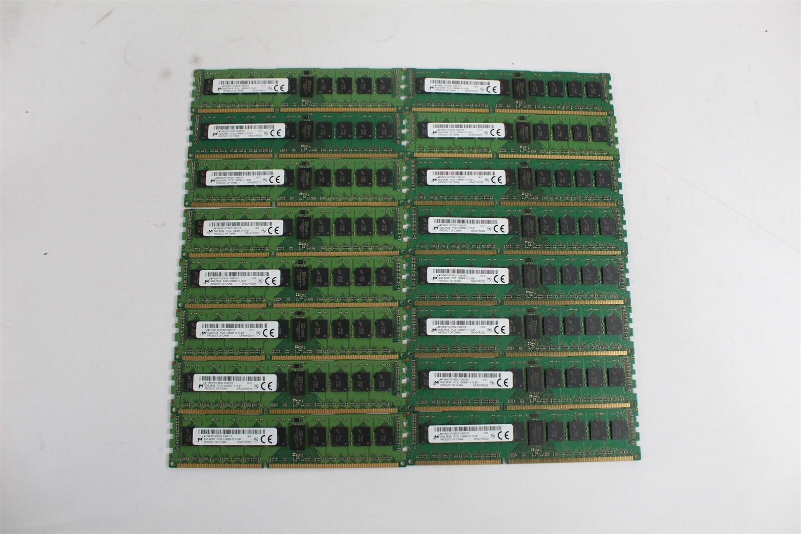 Micron MT18KSF1G72PDZ 128GB(16x8GB) 2Rx8 PC3L-12800R-11-13-B1 DDR3 Server Memory