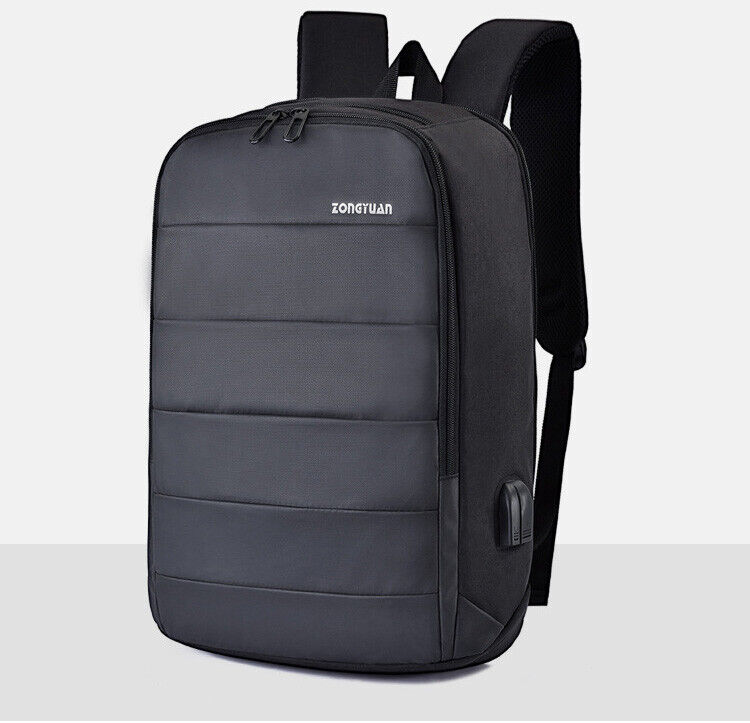 USB Charge Rucksack Anti-Theft Men Women Travel Backpack Laptop School Bag M336