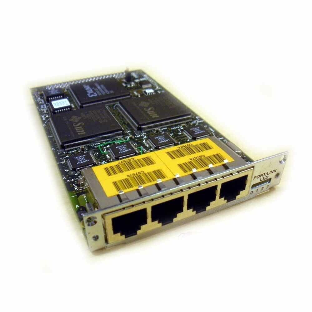 Sun 501-5443 Quad Fast Ethernet SBus Adapter