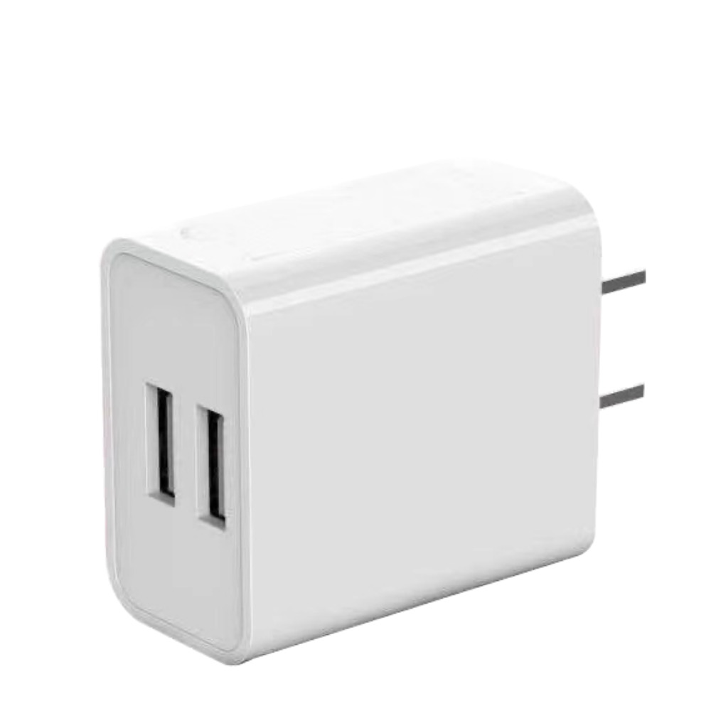 Dual Port USB Fast Wall Charger Block Power Adapter Cube For iPhone iPad Android