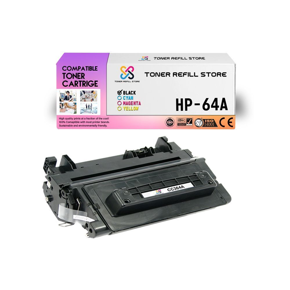 TRS 64A CC364A Black Compatible for HP LaserJet P4014dn Toner Cartridge