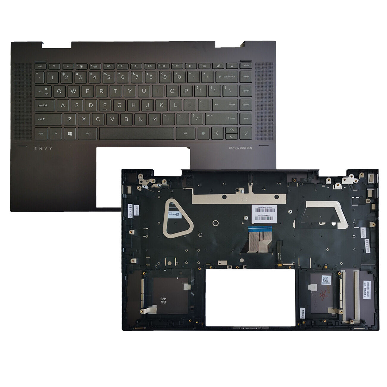 New For HP ENVY X360 15M-ES 15-EU 15M-EU Palmrest Backlit Keyboard US M45489-001