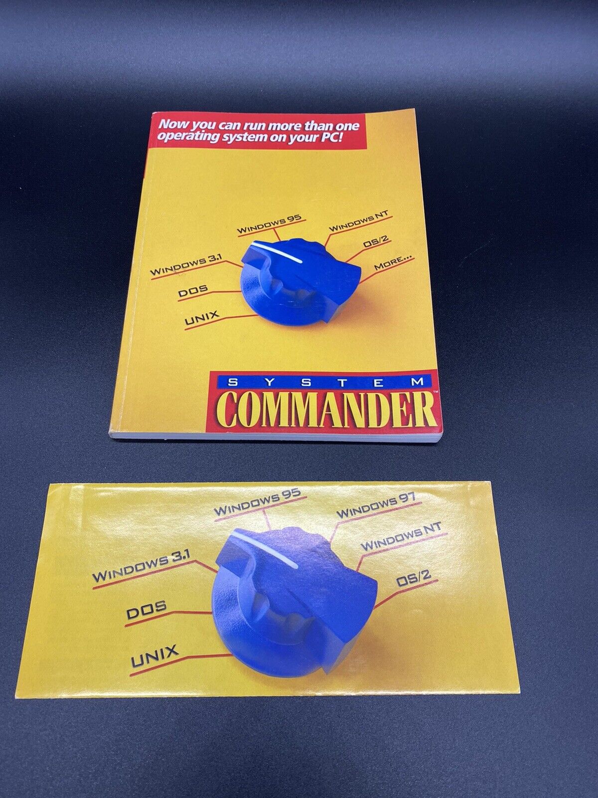 Vintage 1995 SYSTEM COMMANDER Multi - OS Manager Book User Guide 