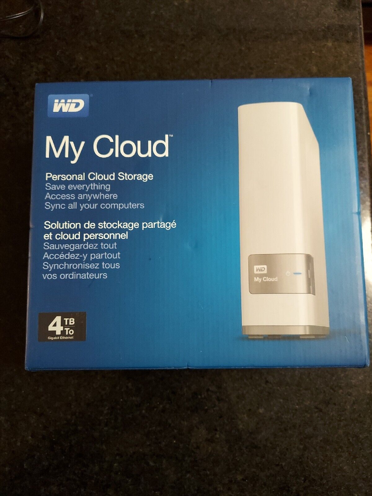 Western Digital WDBCTL0040HWT-NESN 4TB Personal Cloud Storage - White