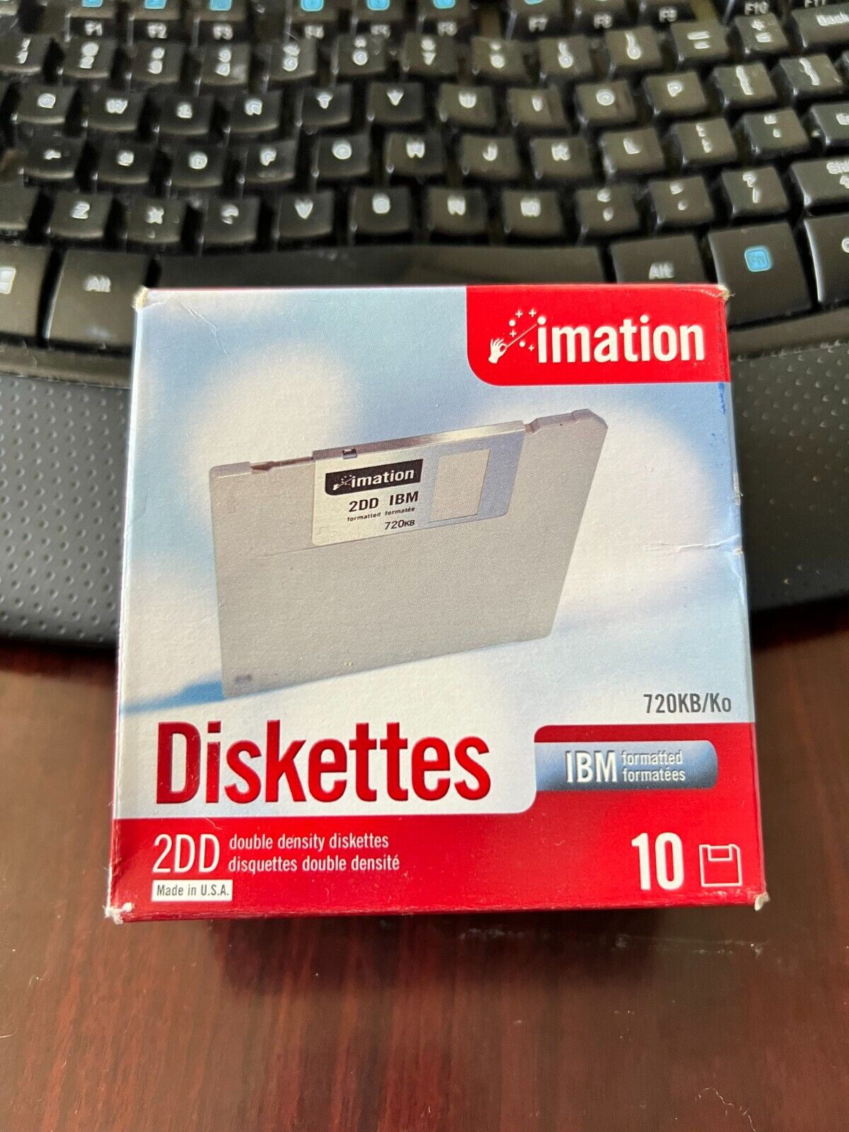 IMATION 3.5  2DD 720KB 10 DISKETTES NEW UNOPENED