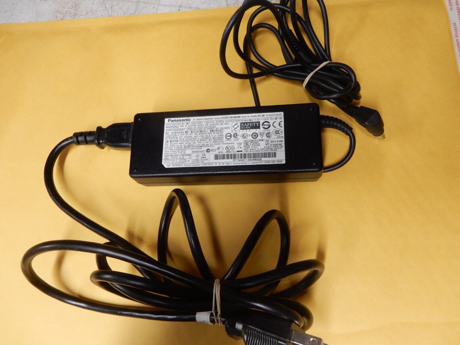 Genuine OEM Panasonic AC Adapter Charger for ToughBook CF-31 CF-33  CF-54  FZ-55
