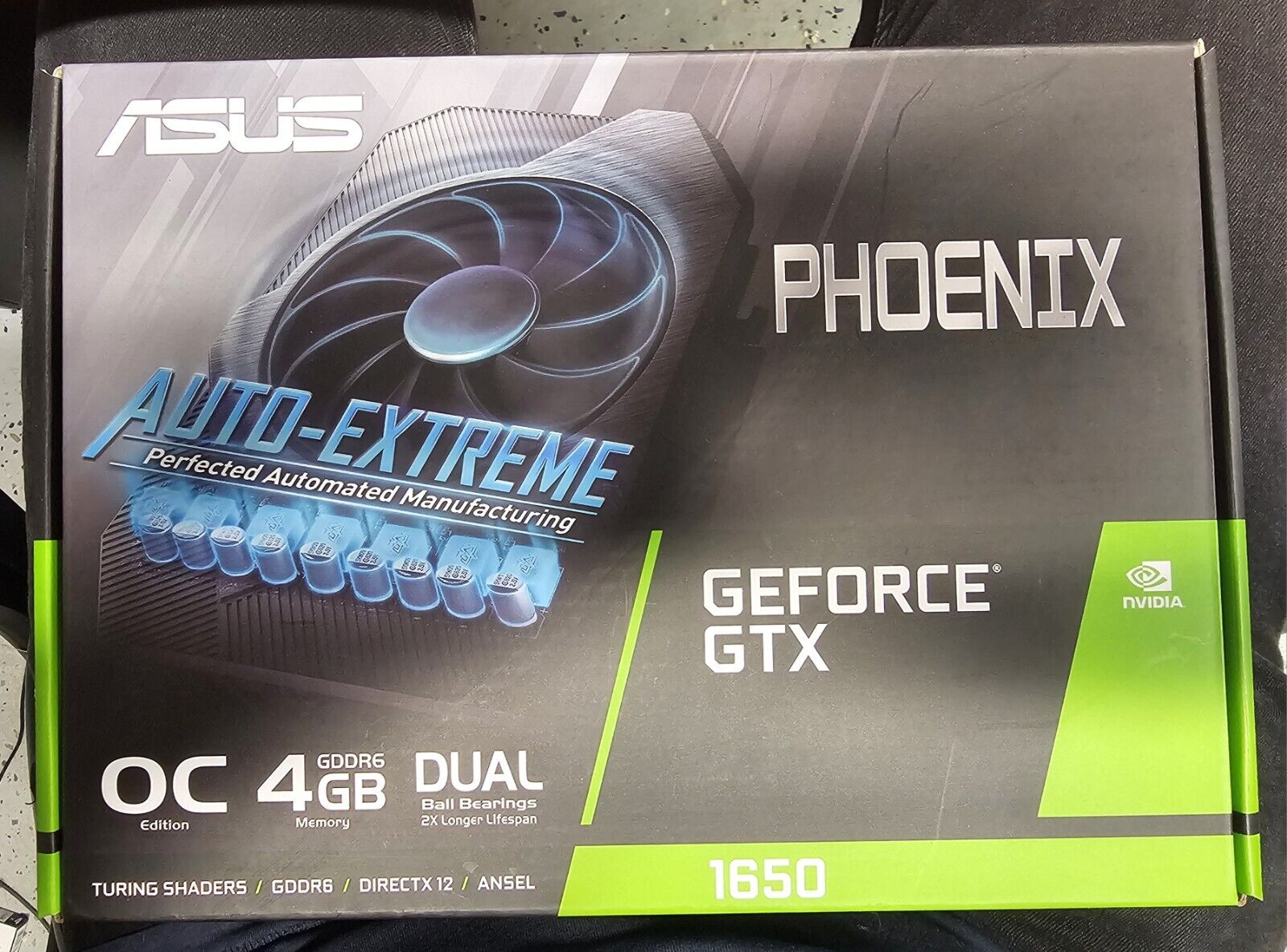 Asus Phoenix NVIDIA GeForce GTX 1650 OC Edition Gaming Graphics Card SEALED