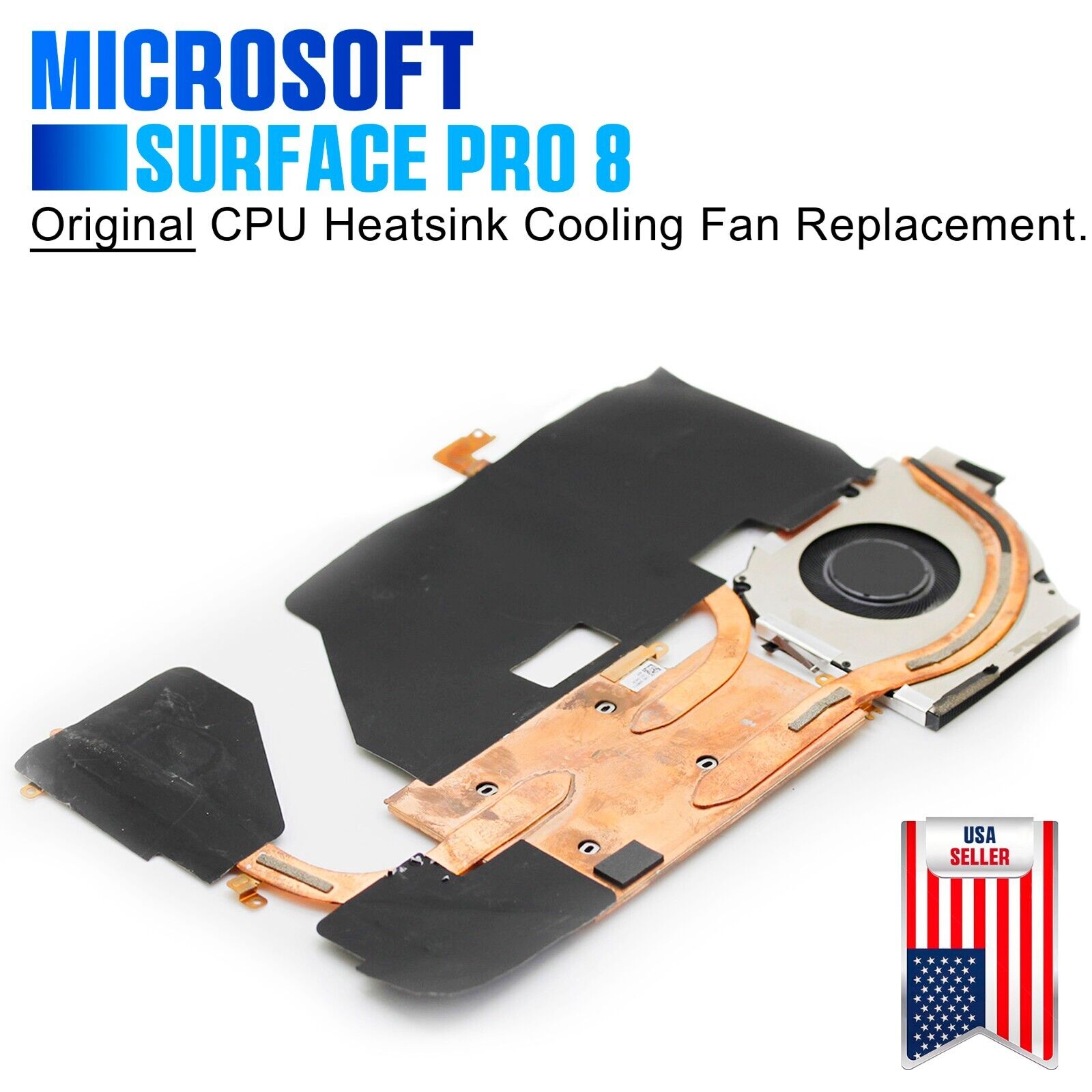 OEM CPU Heatsink Cooling Fan Module Replacement For Microsoft Surface Pro 8 1983