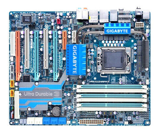 Gigabyte GA-EX58-UD5 Intel X58 LGA 1366 DDR3 ATX support Core i7 Motherboard