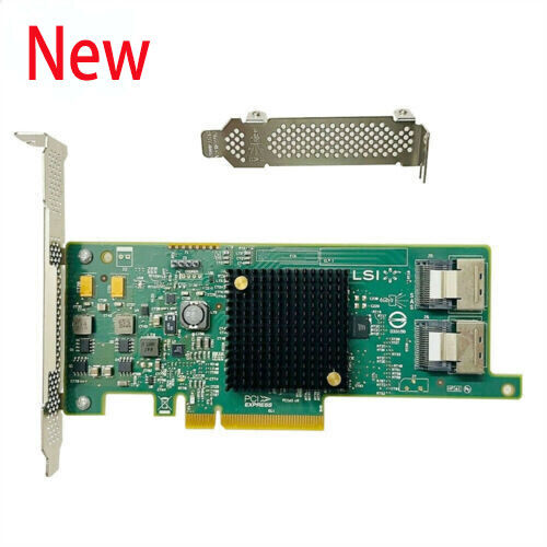 LSI SAS 9207-8i PCI-E 3.0 Adapter 6Gb/s LSI00301 2308 HBA IT Mode ZFS FreeNAS US