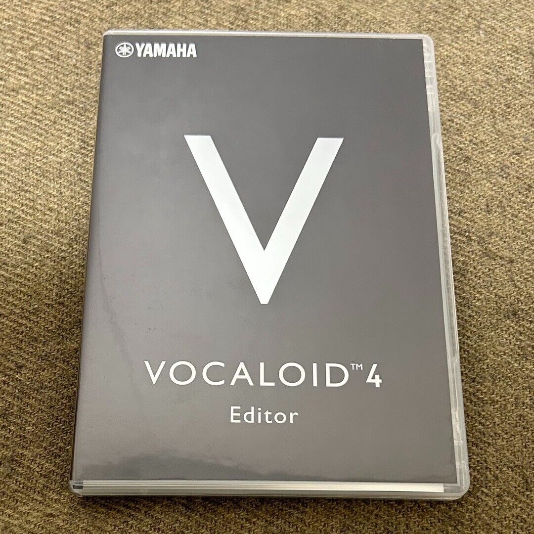 YAMAHA Vocaloid 4 Editor for Cubase PC Software Japan