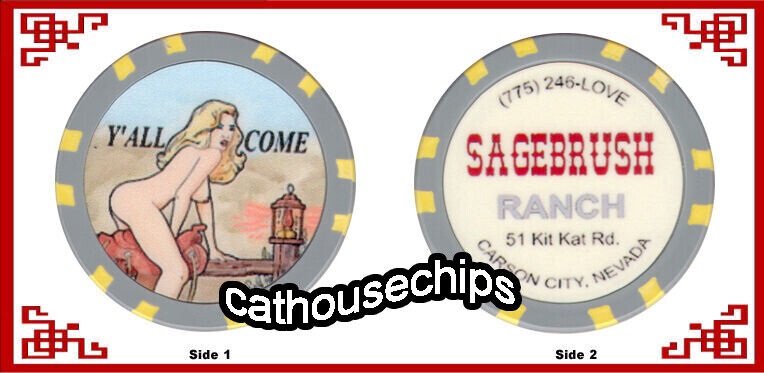 Sagebrush Ranch Mound House NV Legal Brothel chip  Whore House Cat House