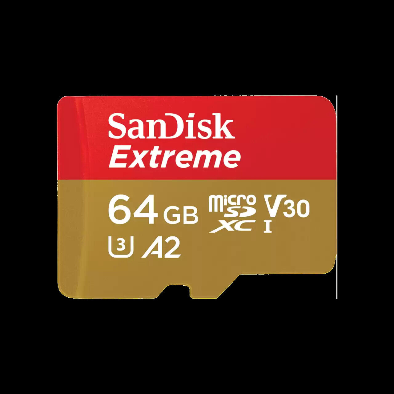 SanDisk 64GB Extreme microSDXC UHS-I Card (Up to 160 MBPs) - SDSQXA2-064G-AN6MA