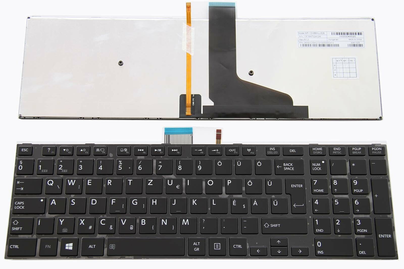 HU Hungarian Keyboard for Toshiba S50-A S50D-A S50T-A S75D-A S70-A S75-A Backlit