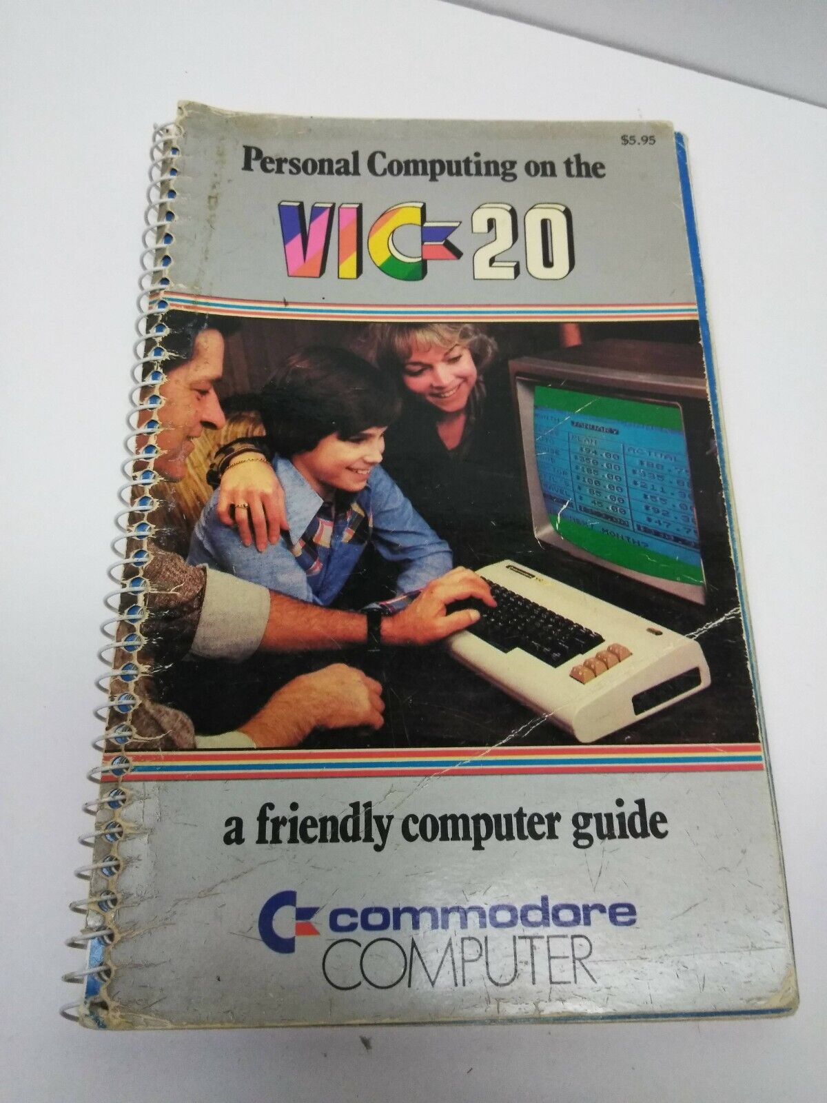 VTG 1982 Personal Computing on the VIC 20 COMMODORE Computer USER GUIDE BOOK