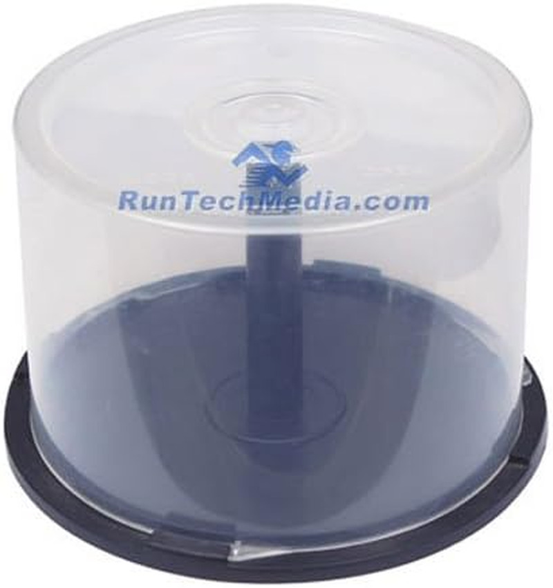 24 PC of EMPTY CD DVD Blu-Ray Disc CAKE BOX Spindle -50 Disc Capacity