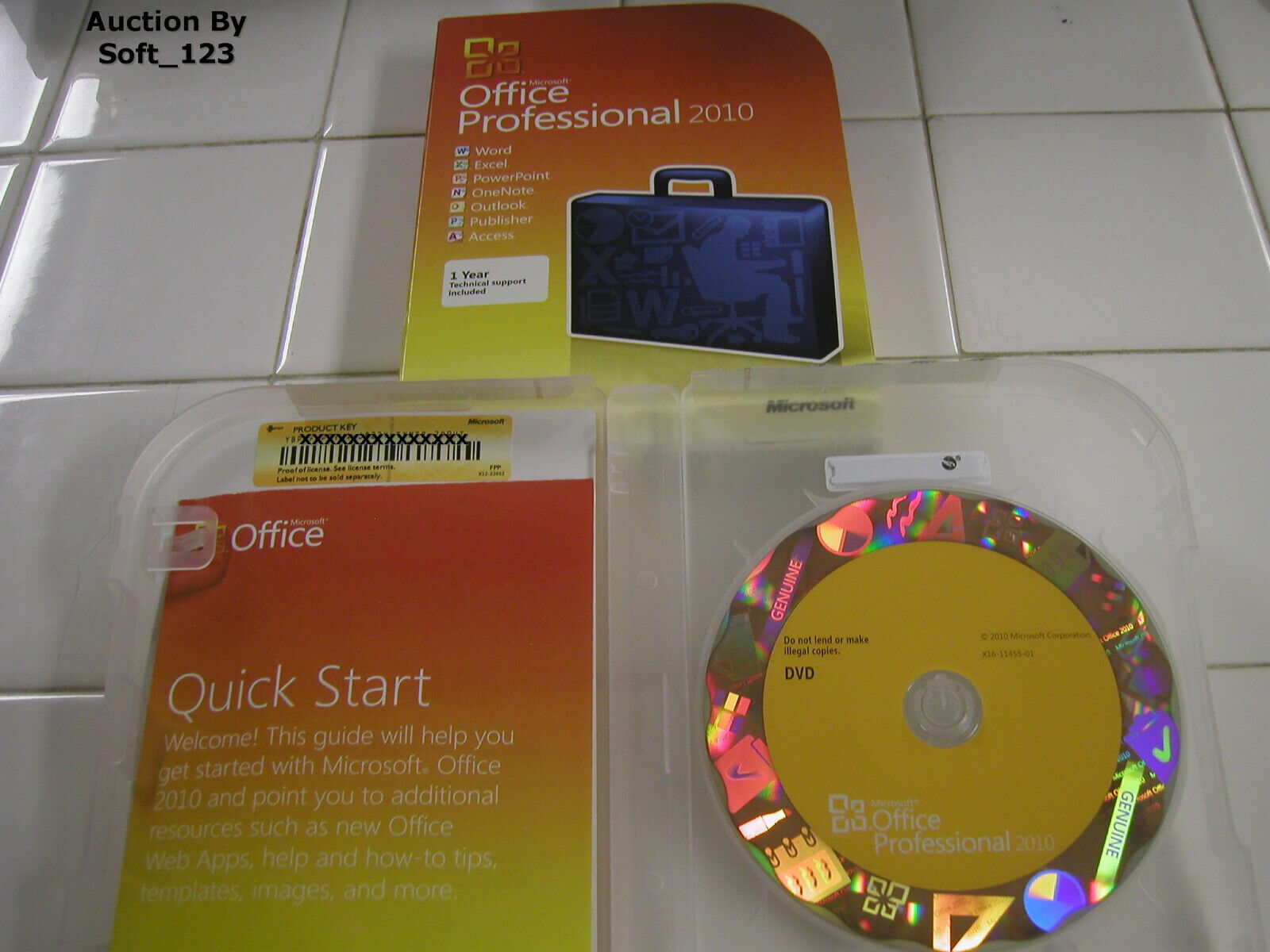 Microsoft Office 2010 Professional For 2 PCs Full English Ver. =NEW RETAIL BOX=