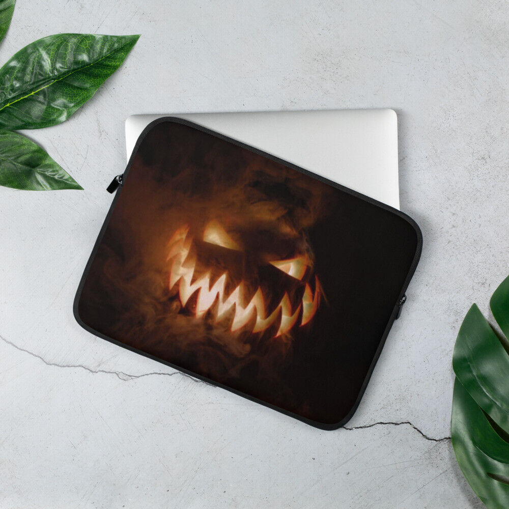 Spooky Halloween Laptop Case - Water, Heat, And Oil Resistant