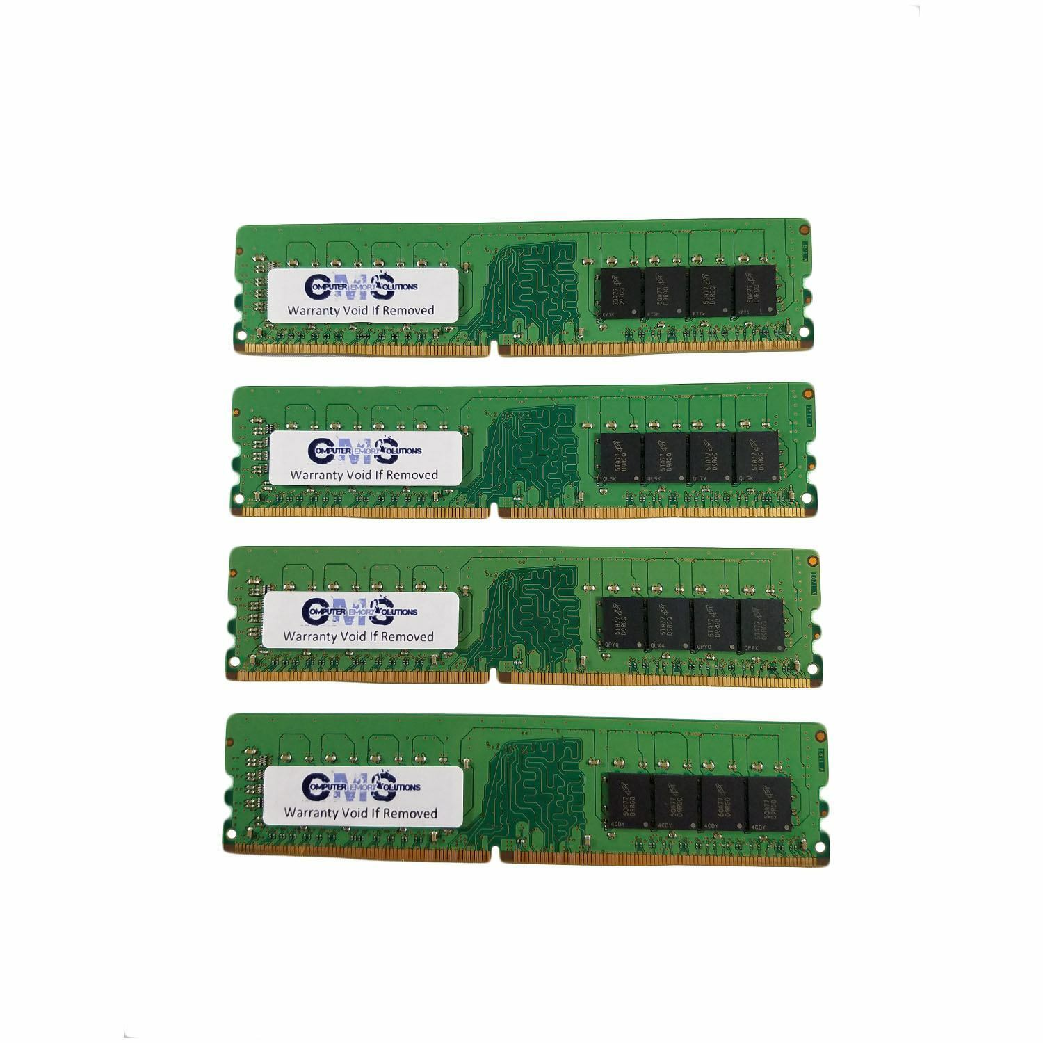 64GB (4X16GB) Mem Ram For HP Workstation Z238, Z240 Tower, Z240 SFF by CMS c120