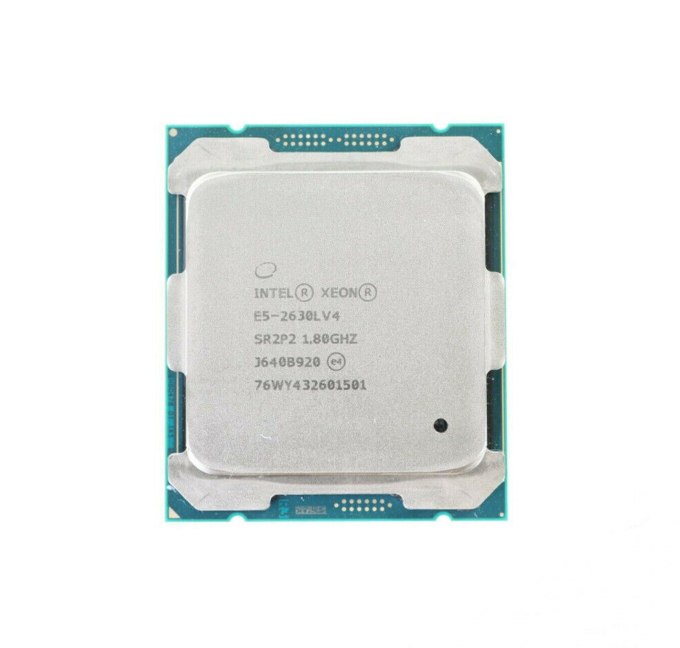 INTEL XEON E5-2630L V4 CPU PROCESSOR 10 CORE 1.80GHZ 25MB L3 CACHE 55W SR2P2