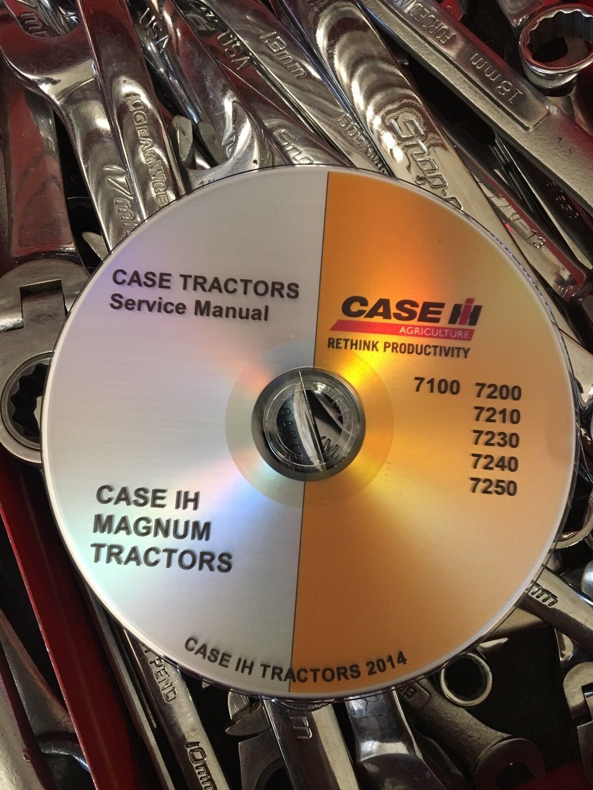 BEST Case IH 7250 Magnum Tractor Parts Owners Operator Service Repair Manual CD