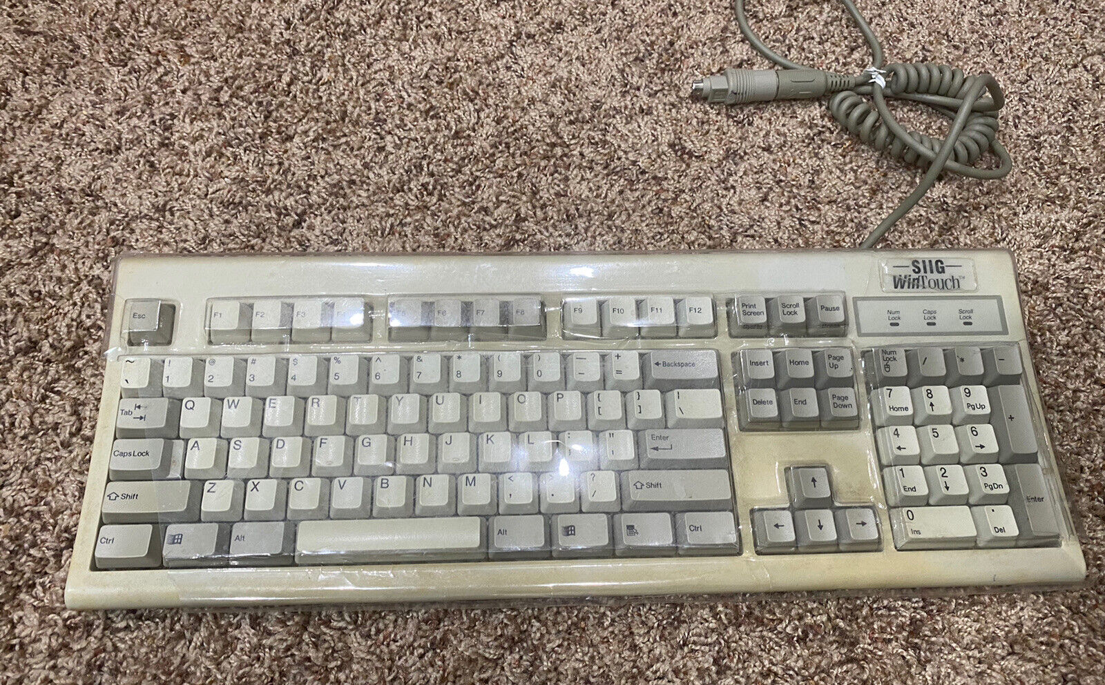 WinTouch SIIG KB-1927 Mechanical Keyboard Vintage PC
