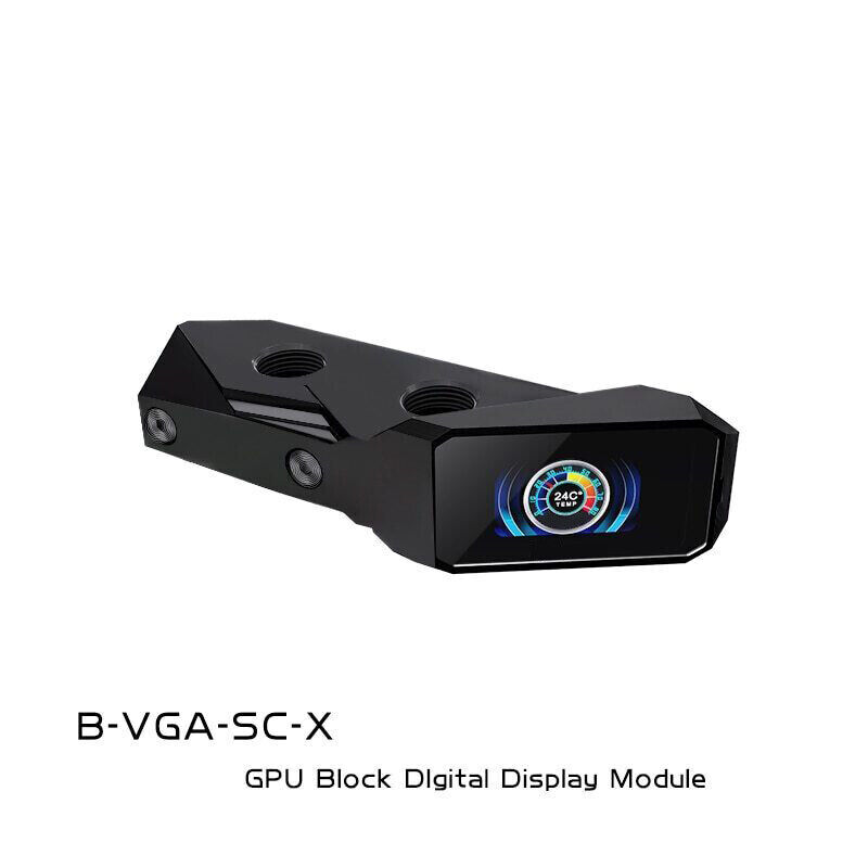 Shyrrik B-VGA-SC-X Digital Display Module With LCD Color Screen For GPU Block