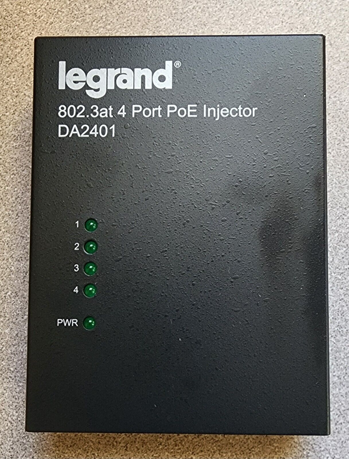 Legrand DA2401 4-Port PoE Injector