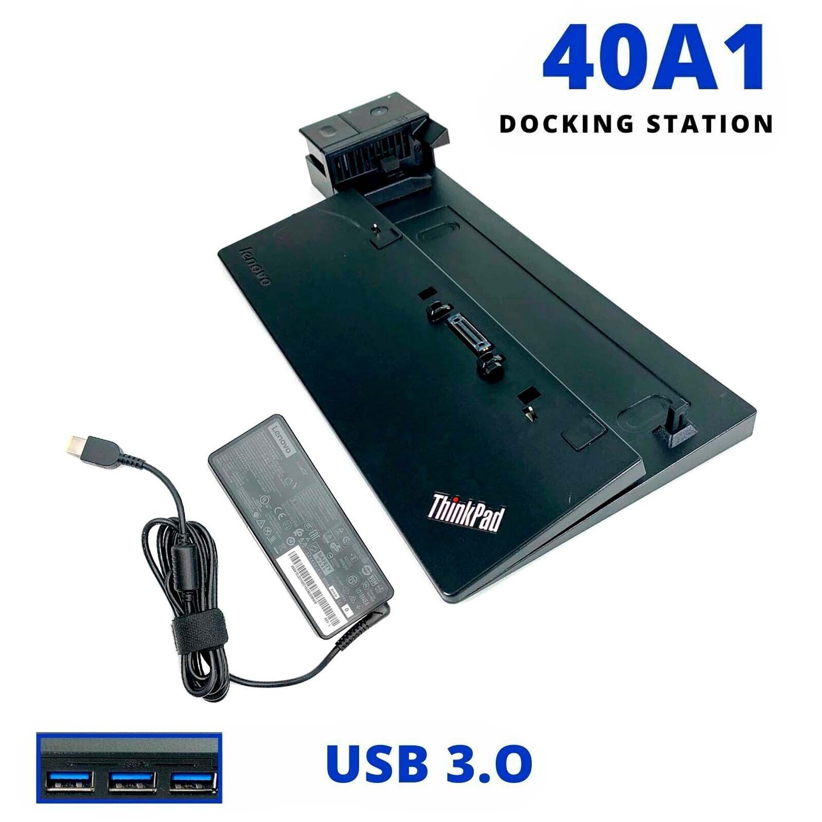 Lenovo ThinkPad Pro Docking Station USB 3.0 for P50s P51s L470 L540 w/ 90W PSU