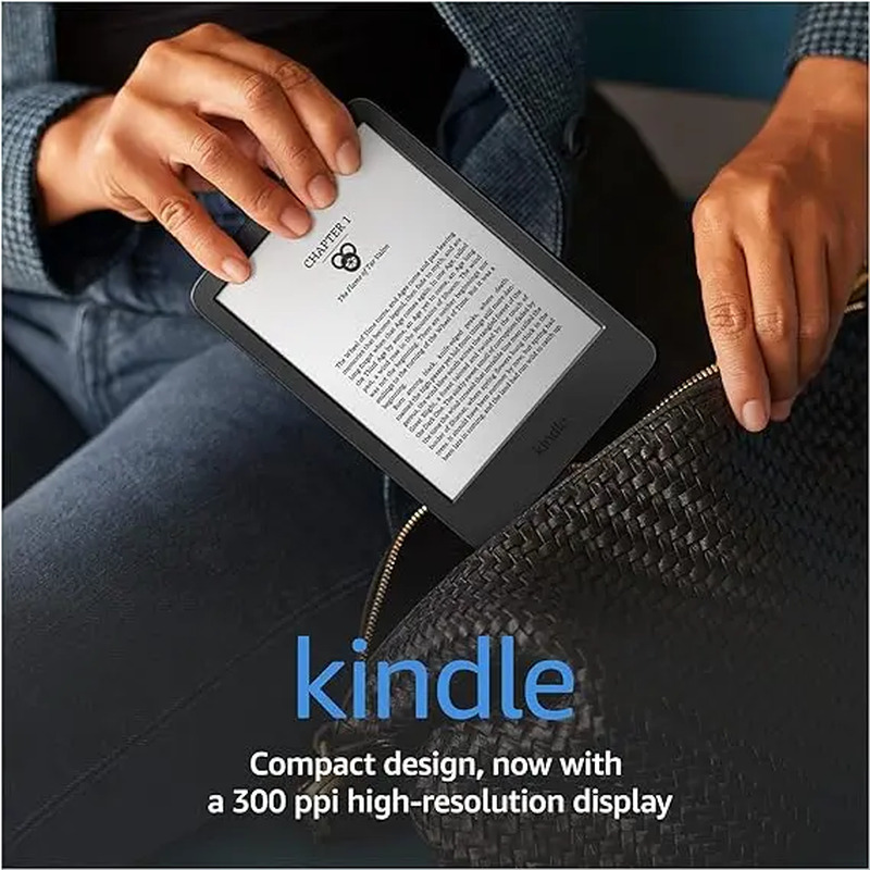 Amazon Kindle – the Lightest and Most Compact Kindle, with Extended Battery Life