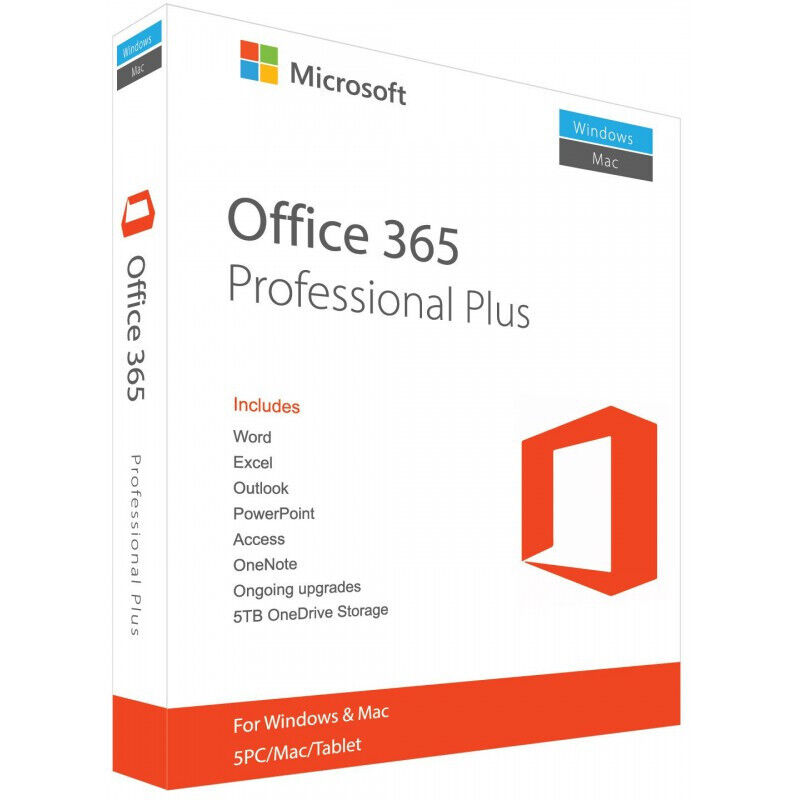 Microsoft Office 365 Personal (PC, Mac)  - Microsoft Key