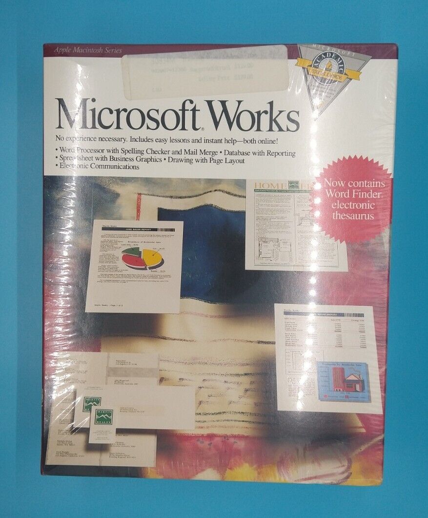 Microsoft Works - Version 2.0 on 3.5
