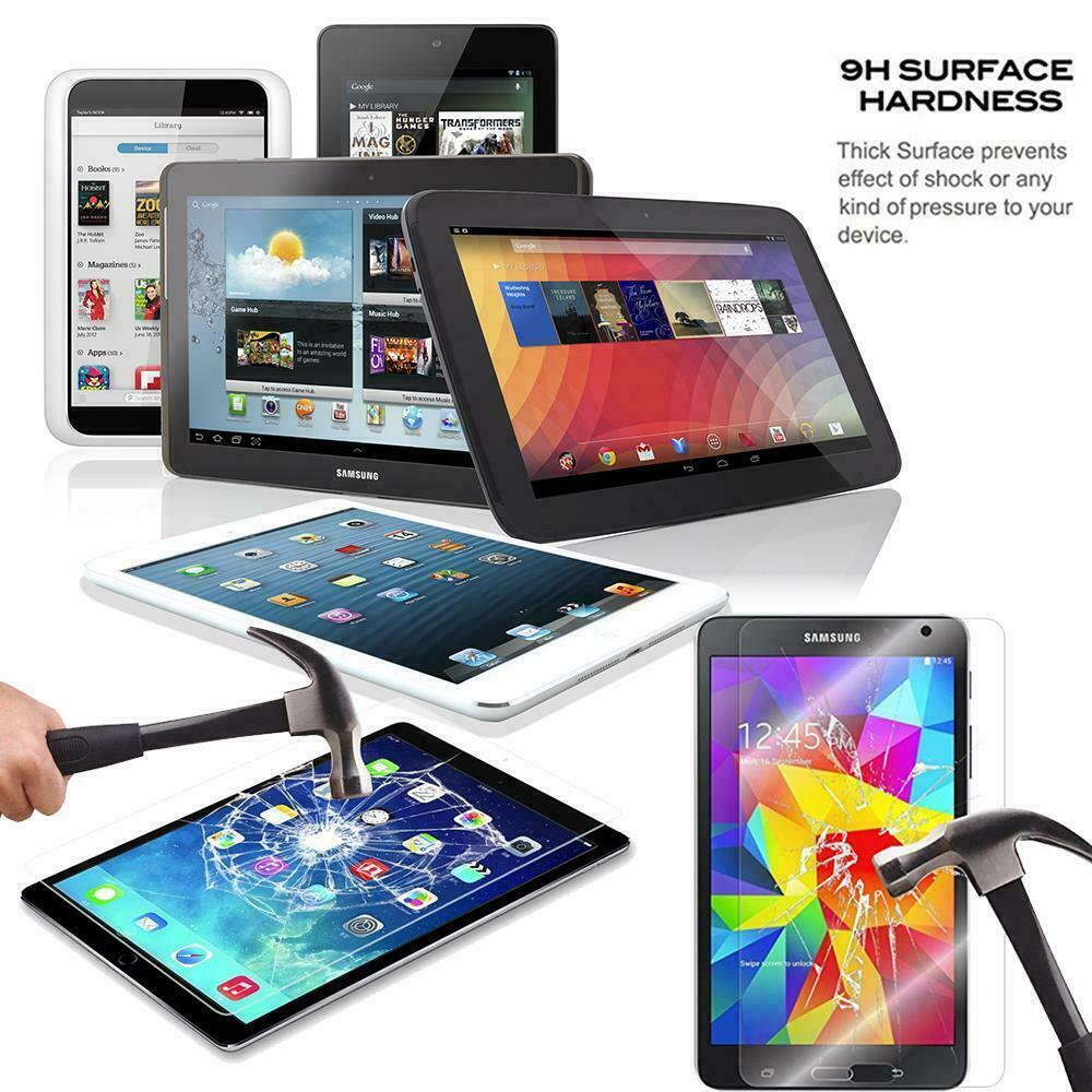 Tempered Glass Screen Protector Film For Samsung Galaxy Tablet / IPAD / LG G PAD