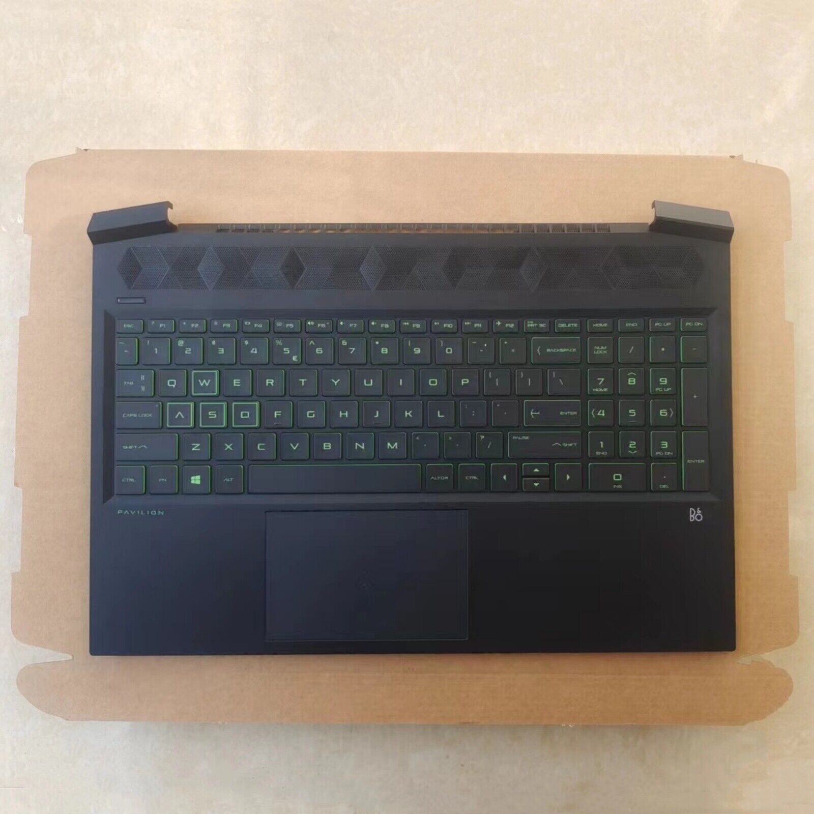 New Green Backlit For HP Pavilion Gaming 16-A 16T-A PALMREST Keyboard M02039-001